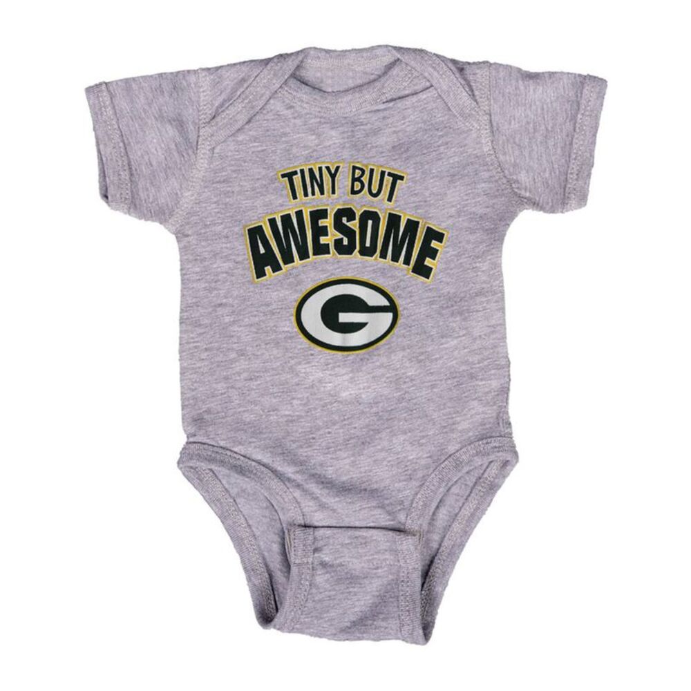 Green Bay Packers Tiny But Awesome Baby Boys Creeper